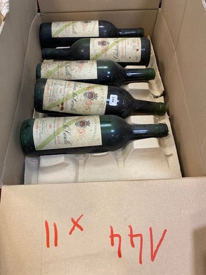 11 bt chateau La Carelle 1986 Côtes de Blaye...