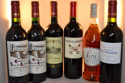 LOT DE 6 BT CPT: 2 chat Tour de Lalouze 2001...