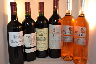 LOT OF 6 BT CPT: 2 Côtes de provence 
