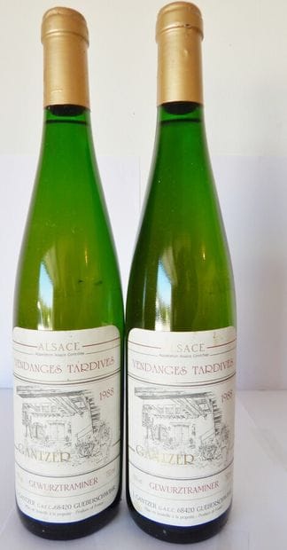 2 Gewurztraminer Vendanges Tardives Lucien...