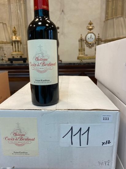 12 bt chateau Croix de Bertinat (37,5 cl)...