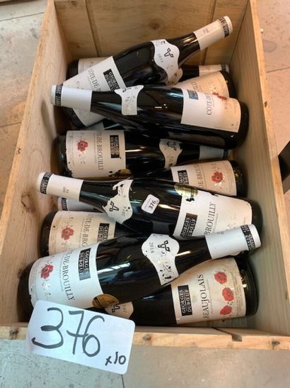 10 bt Côtes de Brouilly 2014 Chez Georges...