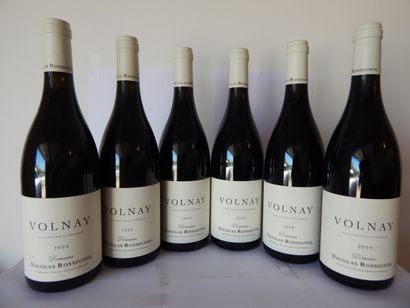 6 bt Volnay Domaine Nicolas Rossignol 2009

ESTIMATION...