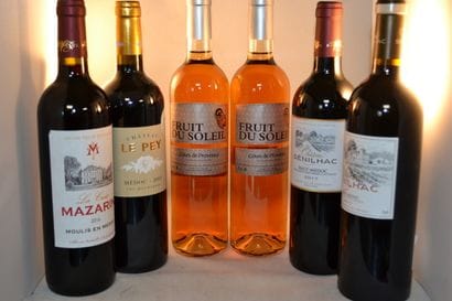 LOT OF 6 BT CPT: 2 Côtes de provence 