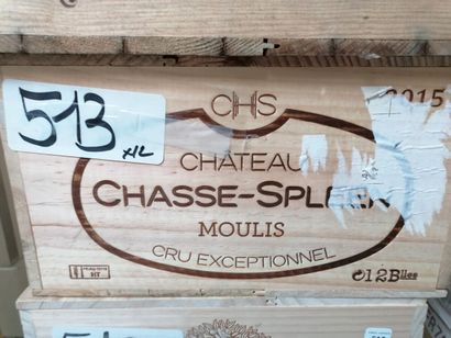 12 bt Chateau Chasse Spleen 2015 Moulis (CBO)

ESTIMATE...