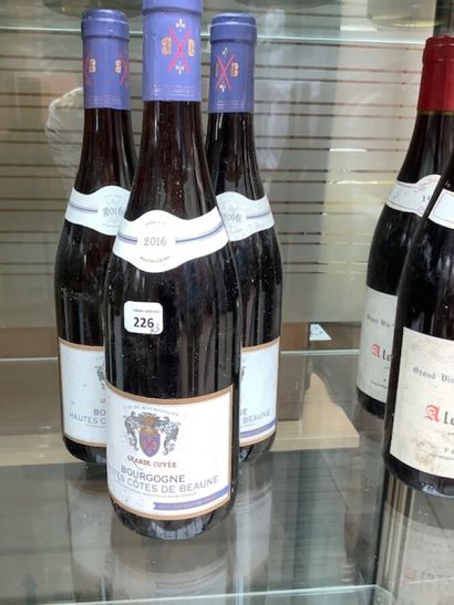 3 bt Hautes Côtes de Beaune grande cuvée...