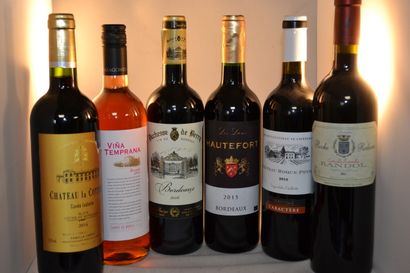 LOT OF 6 BT CPT: 1 cat la Cottière 2014 blaye,...