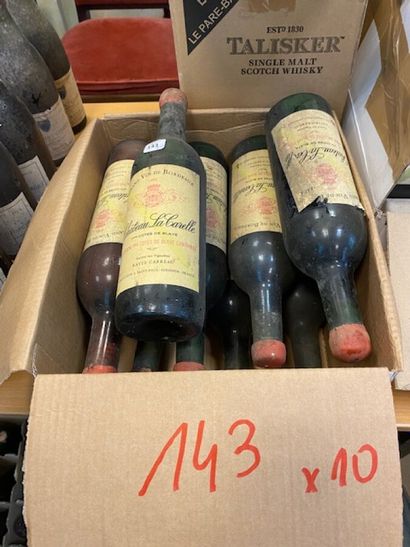 10 bt chateau la Carelle 1981 Côtes de Blaye...