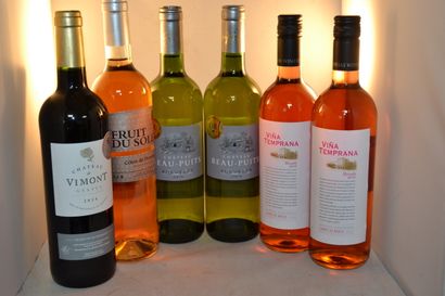 LOT DE 6 BT CPT: 1 chat de Vimont 2014 Graves,...