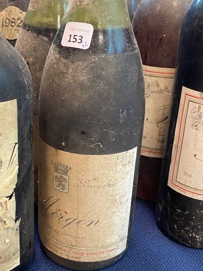 2 bt Morgon 1978 (stained labels not readable)

ESTIMATE...