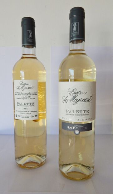 12 Chateau de Meyreuil Blanc (Palette AOP,...