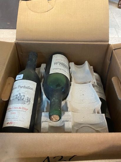 13 bt chateau Pardaillan 1985 Bordeaux

ESTIMATE...