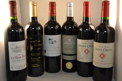 LOT OF 6 BT CPT: 1 cat le Fleur Picon 2012...