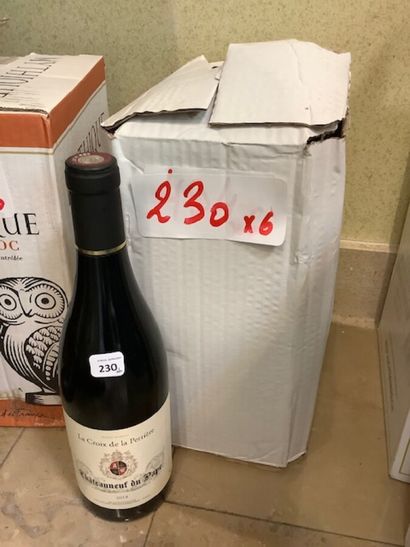 6 bt Chateauneuf du Pape La Croix de la Perrière...