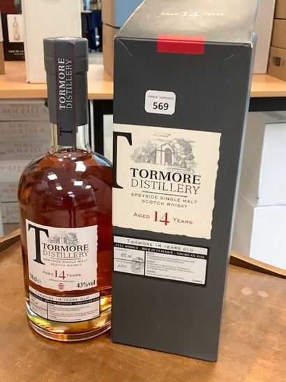 1 bt Tormore Speyside single malt Scotch...