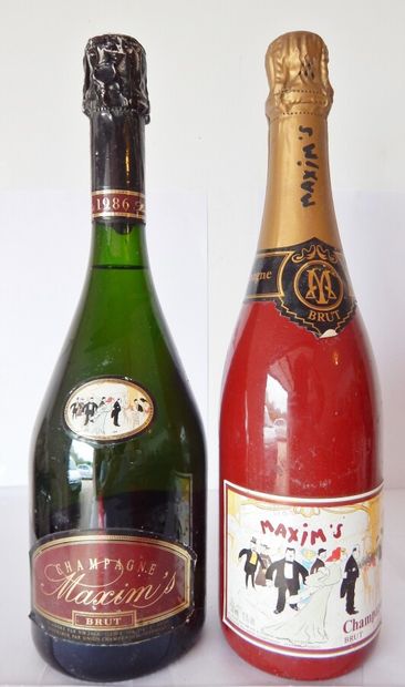 Set of 1 Champagne Maxim's Brut Collector...
