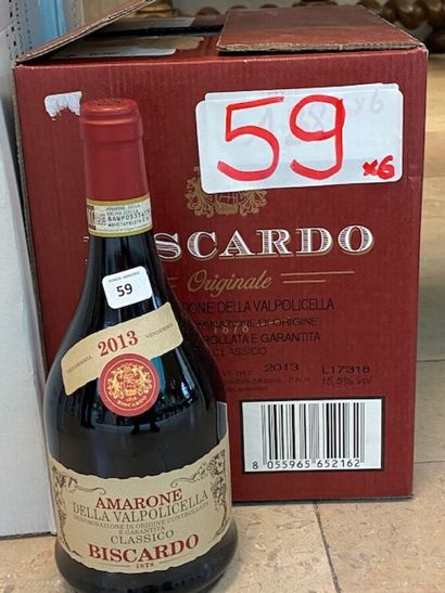 6 bt Amarone della Valpollicella Mabis Biscardo...