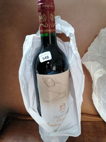 1 bt chateau Mouton Rothschild 1993 Paui...