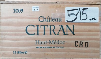 12 bt chateau Citran 2009 Haut-Médoc (CBO)

ESTIMATE...