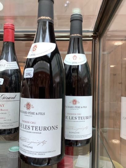 2 bt Beaune premier cru Teurons 2016 harvest...