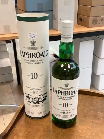 1 bt Islay Laphroaig Single Malt Scotch Whisky...
