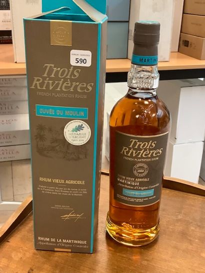 1 bt Rhum vieux agricole Maison Trois Rivières...