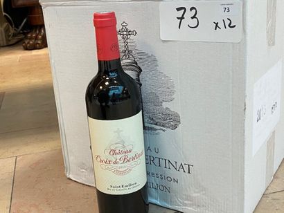 12 bt chateau la Croix de Bertinat cuvée...