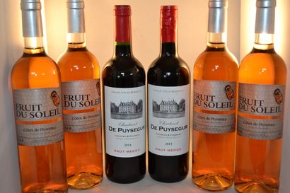 LOT DE 6 BT CPT: 4 côtes de provence 