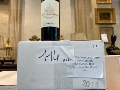12 bt chateau Croix de Bertinat (37,5 cl)...