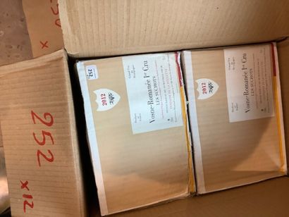 12 bt Vosne Romanée 1er cru Les Suchots 2012...