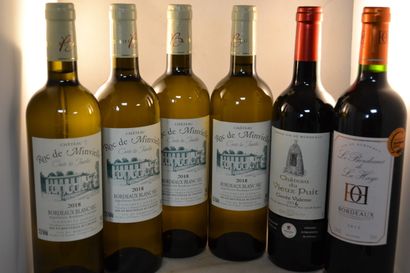 LOT DE 6 BT CPT: 4 Roc de Minvielle 2018...