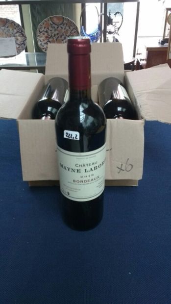 6 bt chateau Mayne Laborie 2018

ESTIMATION...