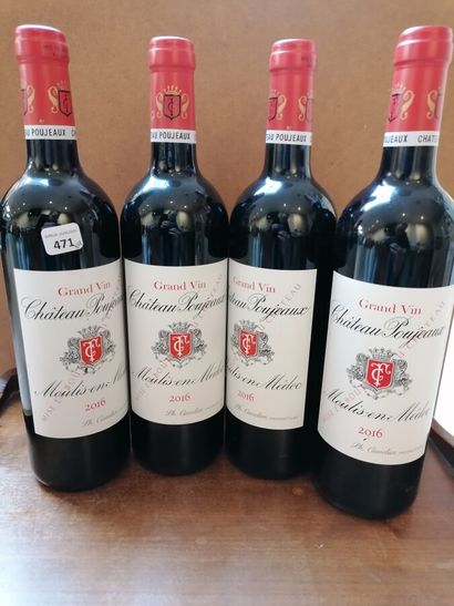 4 bt Chateau Poujeaux 2016 Moulis en Médoc

ESTIMATE...