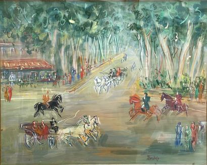 Jean DUFY (1888-1964) ou attribué à 

