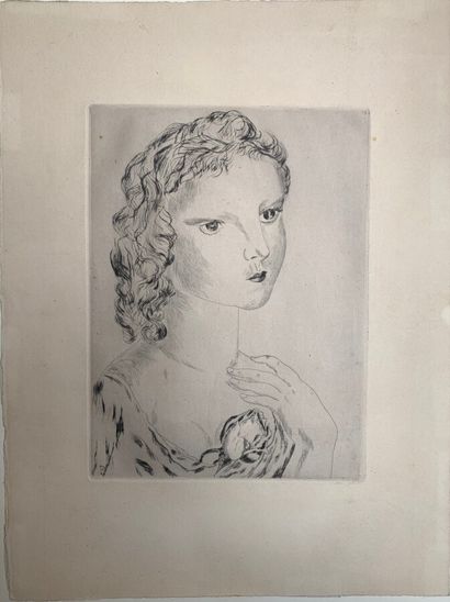 FOUJITA Léonard

Jeune-fille à la rose

Eau-forte...