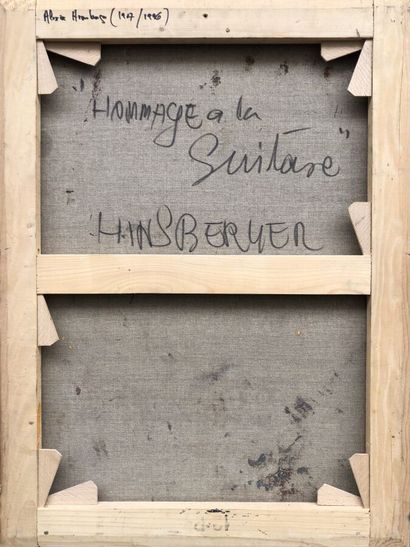 HINSBERGER Alexis ( 1907 / 1996 )
