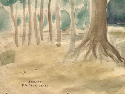 DI CAVALCANTI Emiliano ( 1897 / 1976 )
La...