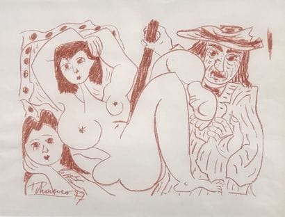 CHANCO Roland ( 1914 / 2017 )
Personnages.
Dessin,...