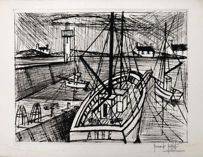 BUFFET Bernard ( 1928 / 1999 )
Chalutier...