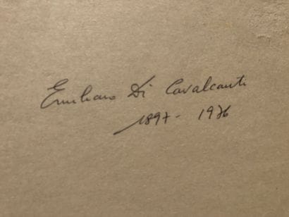 DI CAVALCANTI Emiliano ( 1897 / 1976 )
La...
