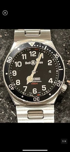 BELL & ROSS, Model Hydromax 11100, steel...