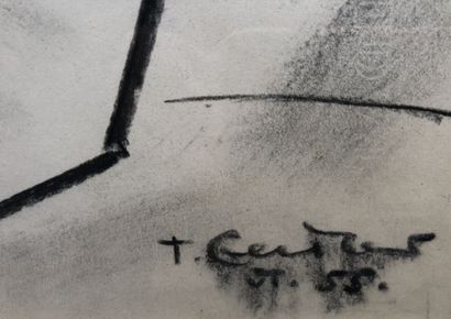 GERTLER Tibor ( 1903 / 1991 )
Portrait d'enfant.
Dessin...