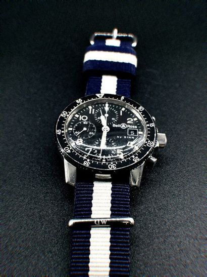BELL & ROSS- Black Chronograph by Sinn, model...