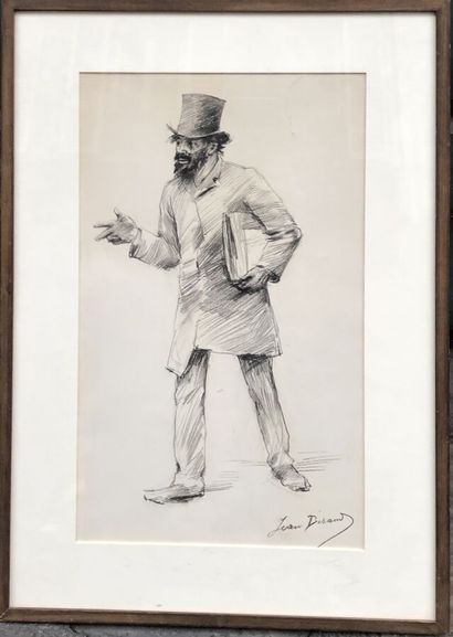 BERAUD Jean ( 1849 / 1935 )
Portrait d'homme...