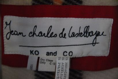 JEAN CHARLES DE CASTELBAJAC- Manteau 