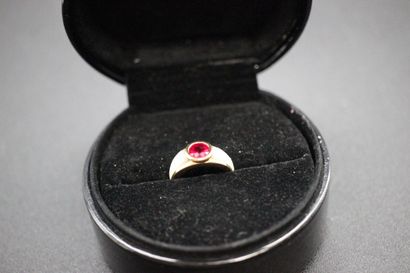 MAUBOUSSIN- Yellow gold and mother-of-pearl...