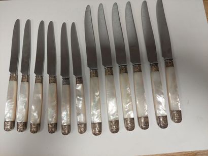 12 couteaux : 6 couteaux table + 6 couteaux...