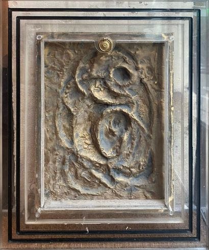 QUINN Anthony ( 1915 / 2001 )
Sculpture abstraite.
Bronze...