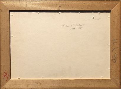 DI CAVALCANTI Emiliano ( 1897 / 1976 )
La...
