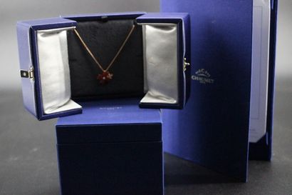 CHAUMET- Necklace with pendant model HORTENSIA...